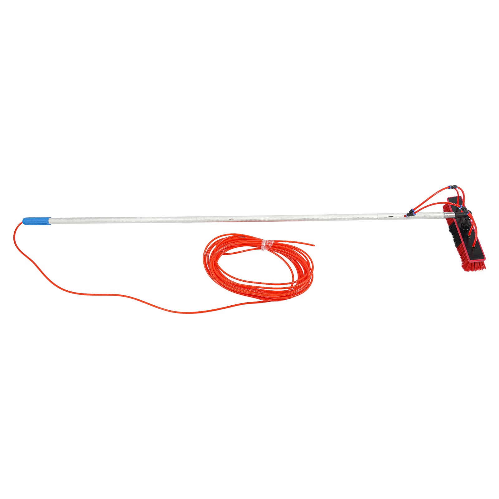 Solar Panel Cleaning Brush Outdoor Window Adjustable Pole Cleaning Kit