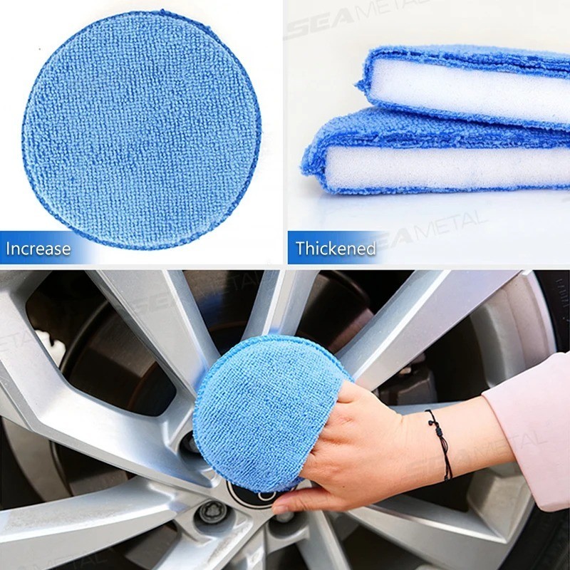 Car Detailing Applicator Pads Car Care Waxing Polishing Microfiber magic Sponges