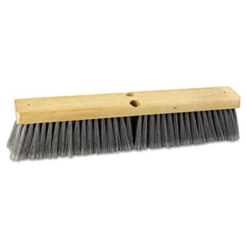 Boardwalk 20418 Floor Brush Head, 18″ Wide, Flagged Polypropylene Bristles