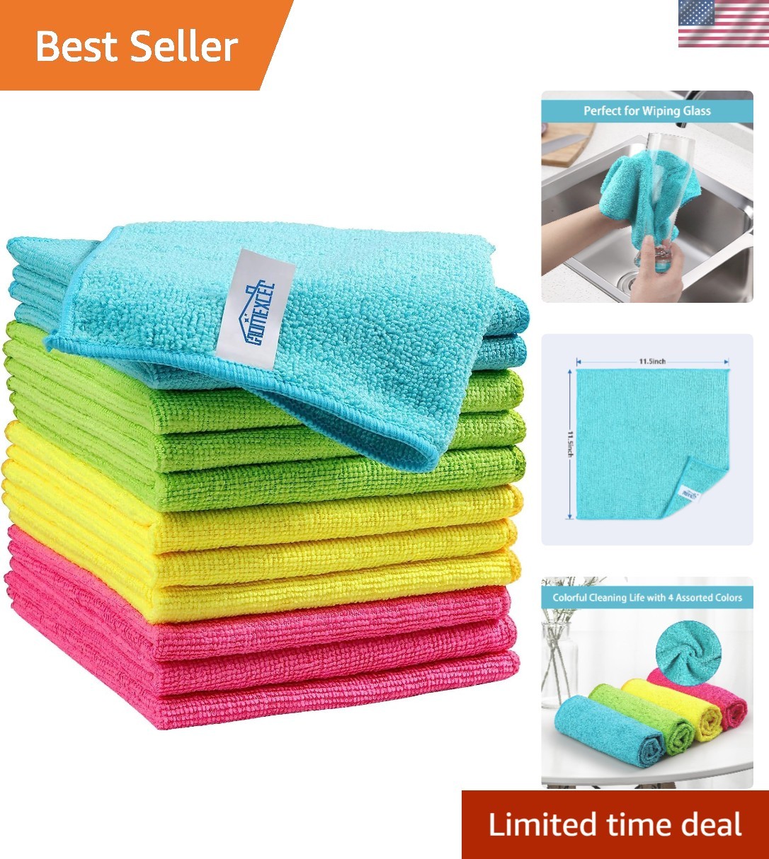 Microfiber Cleaning Cloths