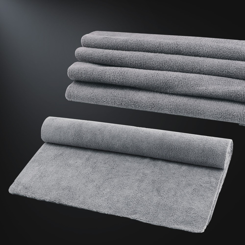 SPTA Microfiber Car Wash Cleaning Cloth Terry Streak Free Reusable 15.8″x15.8″