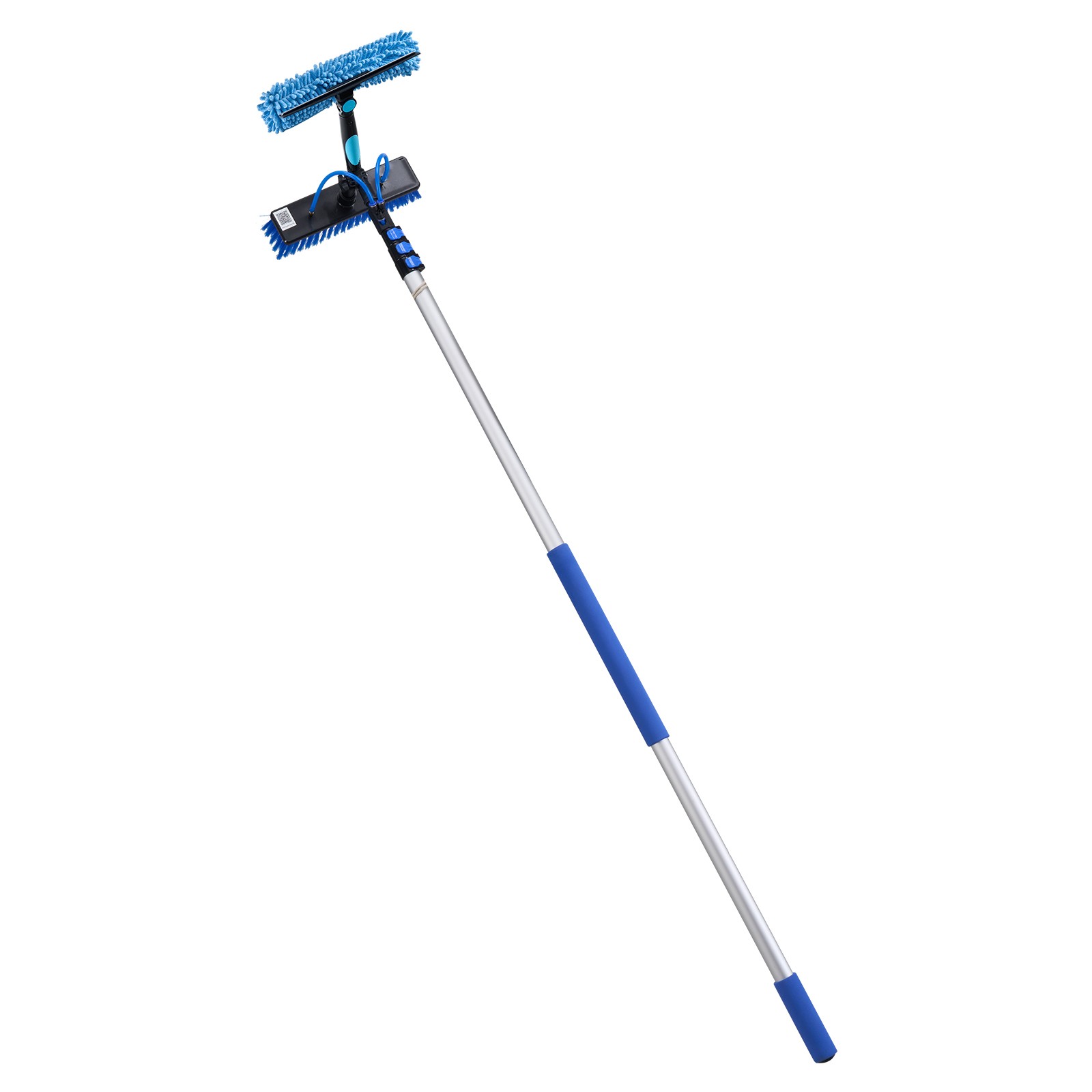Uimoso Solar Panel Cleaning Kit with 20 ft Water Fed Pole and Brush