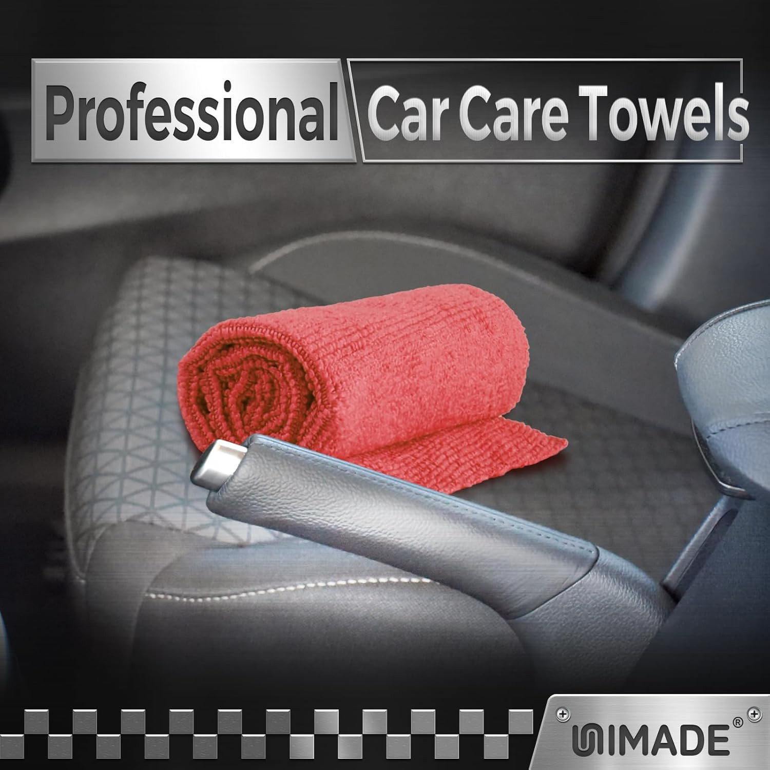 Shop Towel Rag, 200 Pack Reusable Rags Bulk Microfiber Cleaning Cloth Lint Free