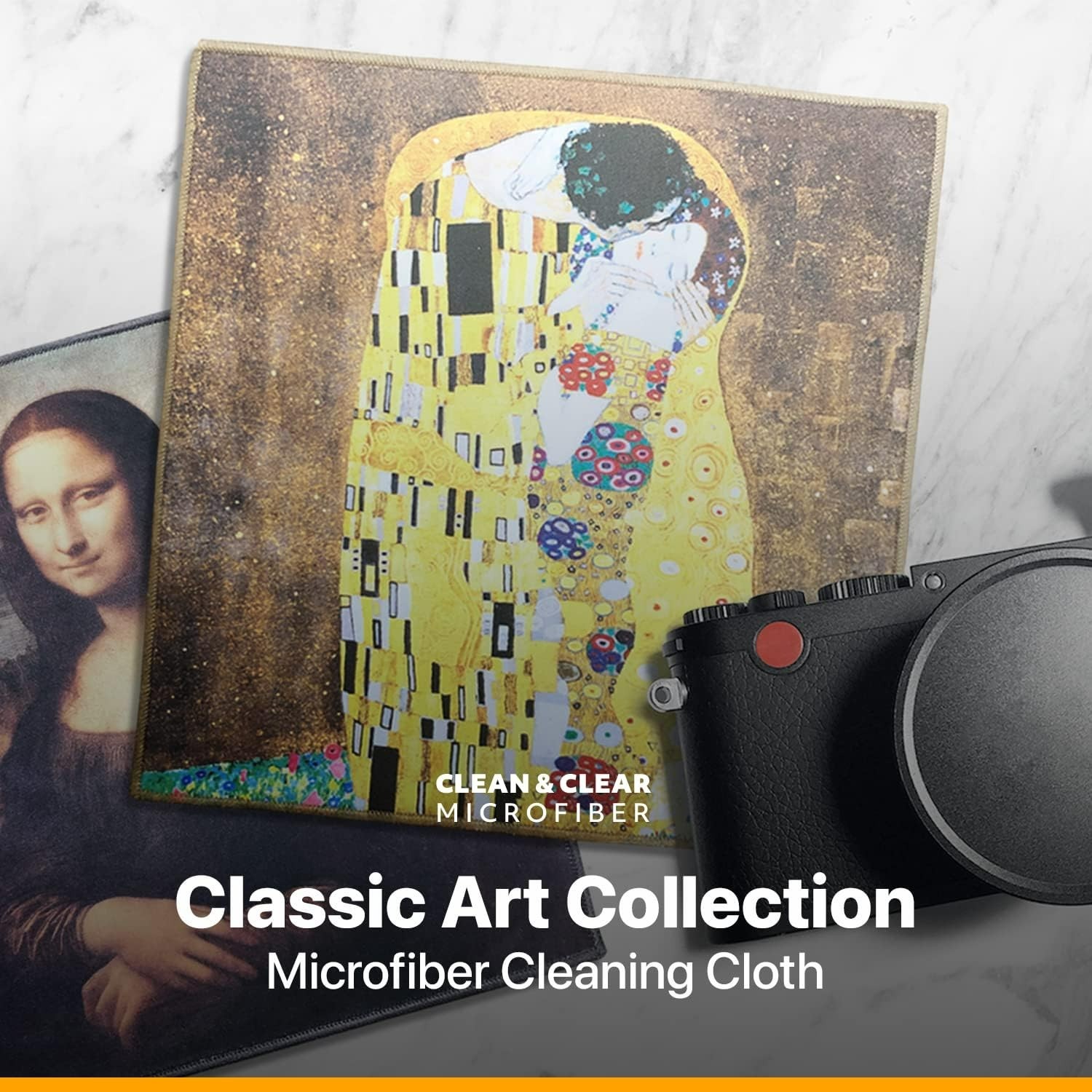 Lint-Free Microfiber Cloths – Extra Large 5 Pack for Art and Lens Care