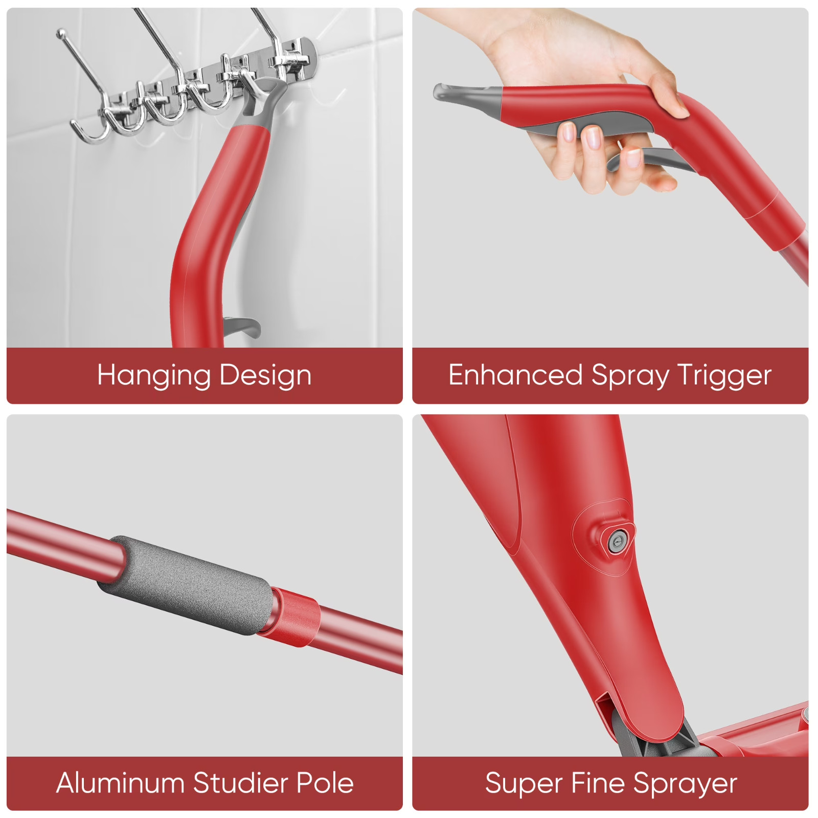 Microfiber Spray Mop for Floors Cleaning Wet Dry Floor Mops for Hardwood