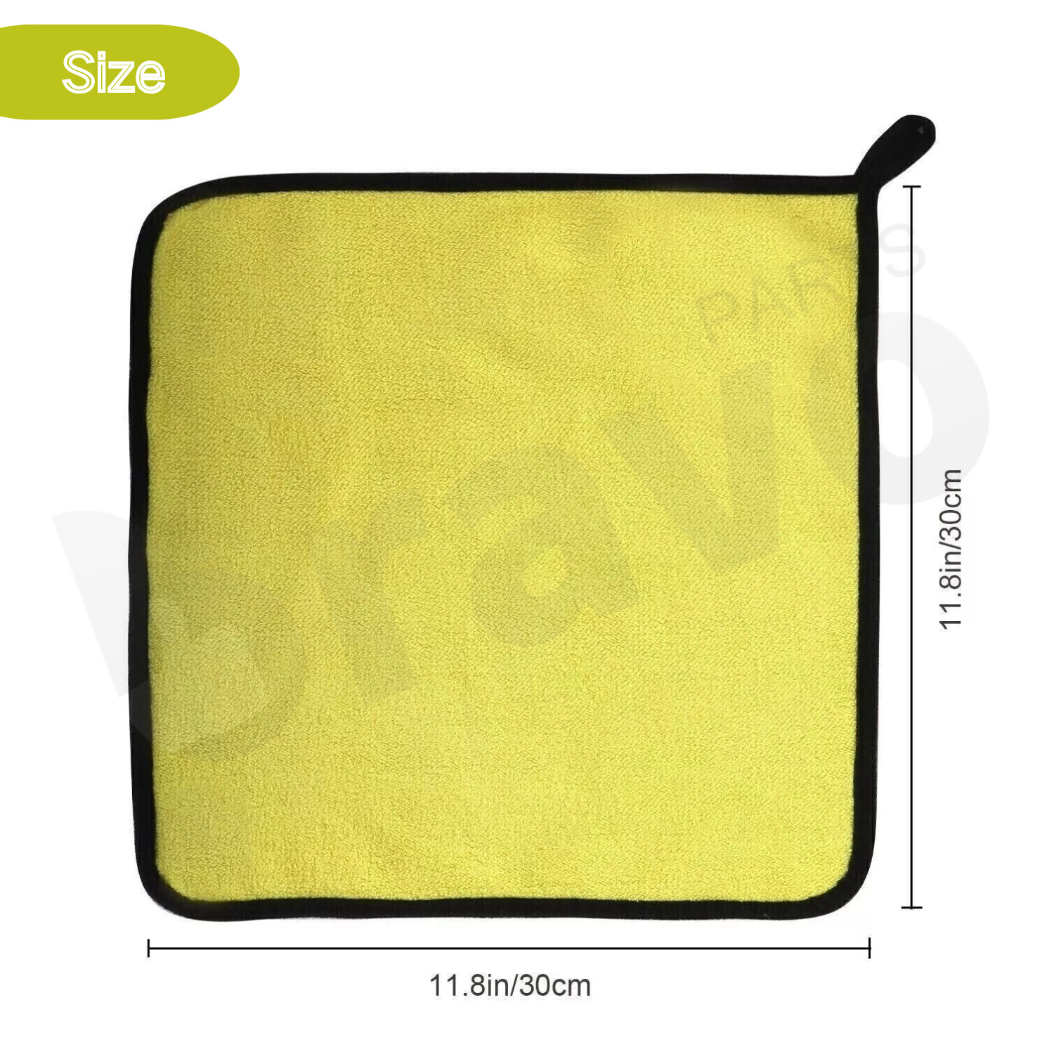 Set of 10 Microfiber Cleaning Cloth 12×12″ Car Care Towel Drying Polishing Rag