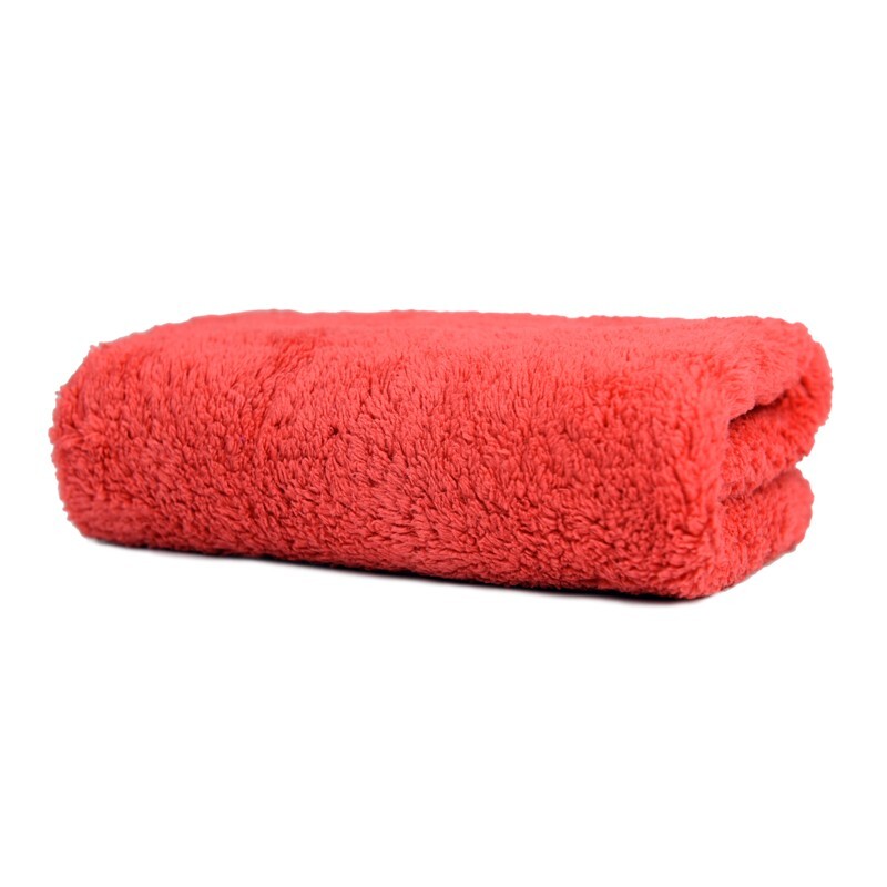450 GSM Premium Plush Microfiber Towel Professional car Wash Drying Cleaning Red