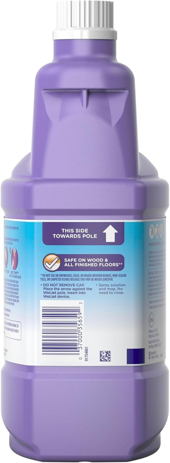 Swiffer Wetjet Antibacterial Solution Refill for Floor Mopping and Cleaning