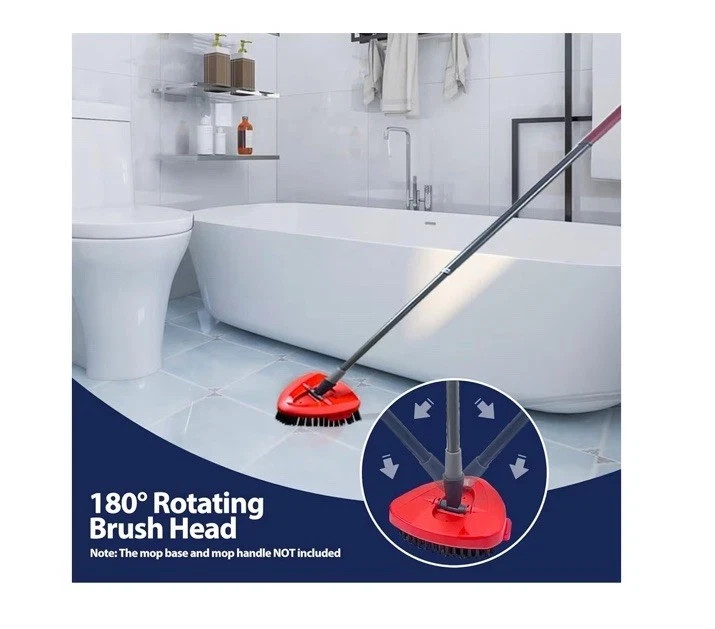 Spin Mop Scrub Brush Head for O Cedar Easy Wring 1-Tank System 2pack NEW