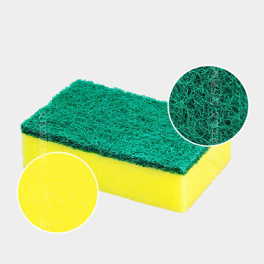 12 Packs Heavy Duty Scrub Sponges Washing Dishes Cleaning Kitchen Dish Sponge