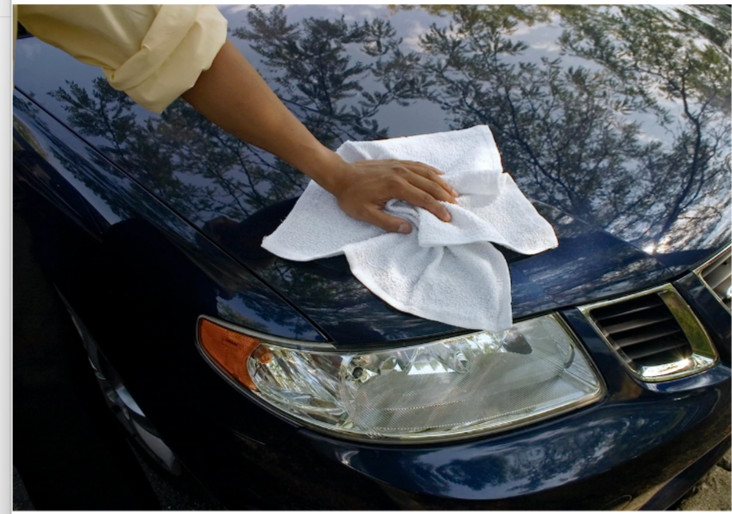 12-Pack Detailer’s Choice Cotton Terry Towel Cloth 14 in x 17 in. Color: White