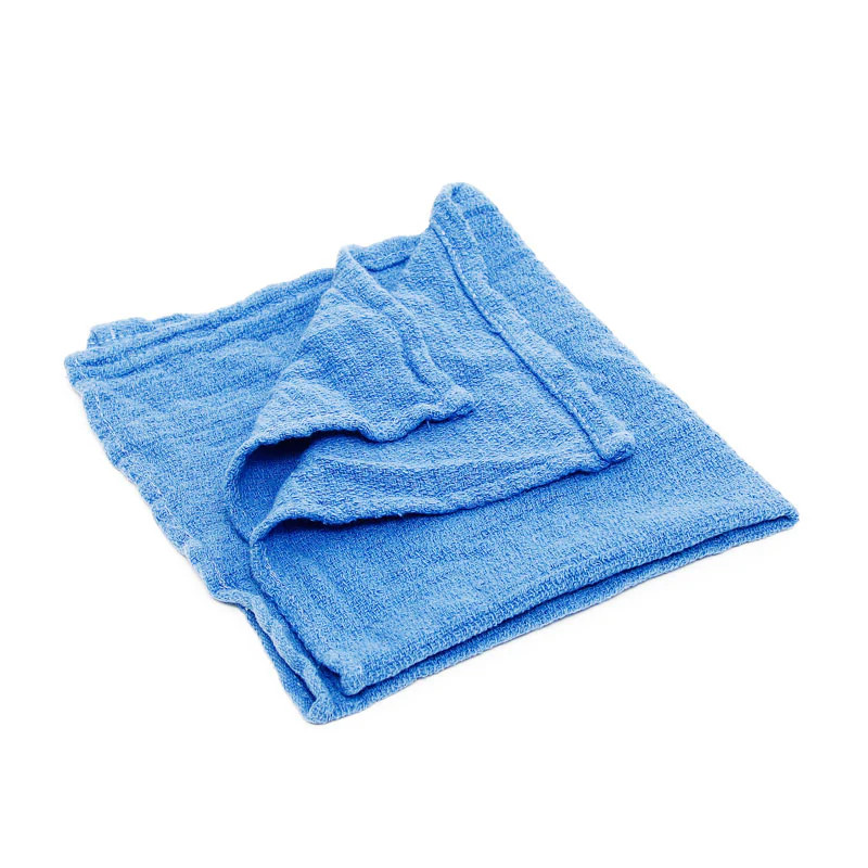Recycled Surgical Huck Towel Dk Blue 22in X 12in Perfect for Windows and More