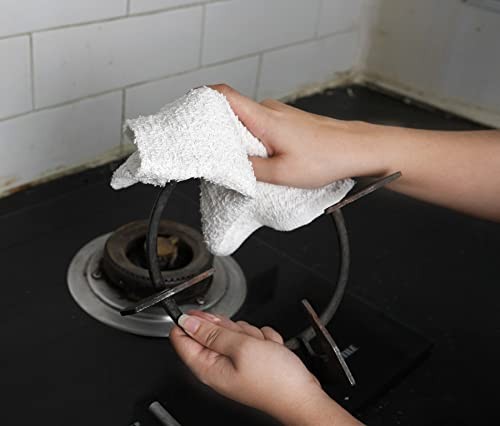 Terry Bar Mop Towels (Value Pack of 60) Size 14″x17″ (White) – Absorbent and