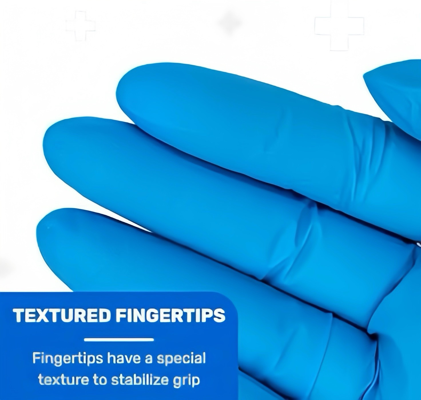 Disposable Gloves Latex-Free Blue Gloves [1000-Count ) Fast Free Shipping USA
