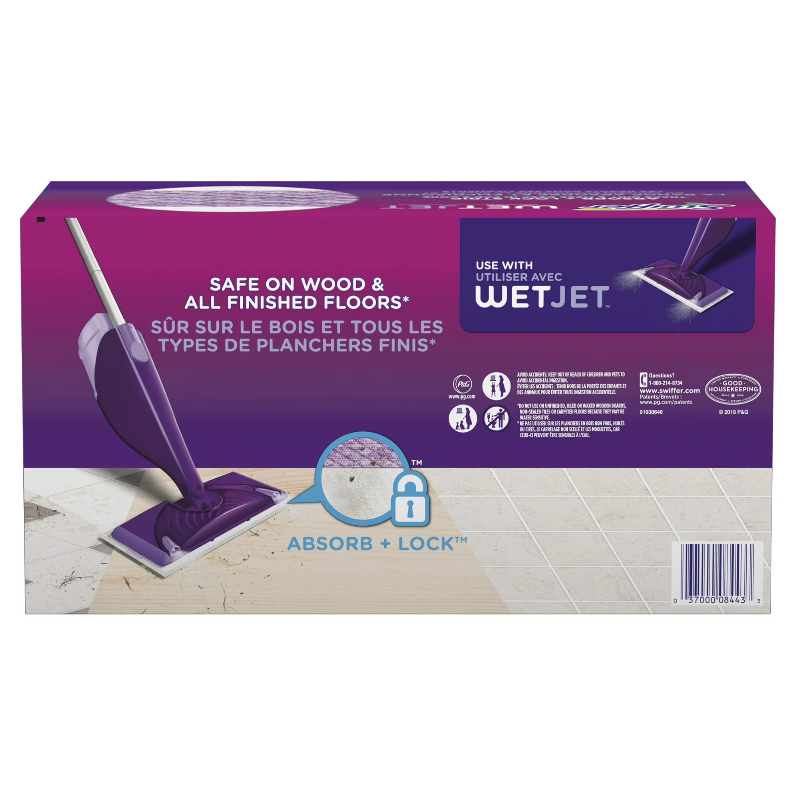 Swiffer WetJet Floor Cleaner Mop Refill Pad 24 Count free shipping