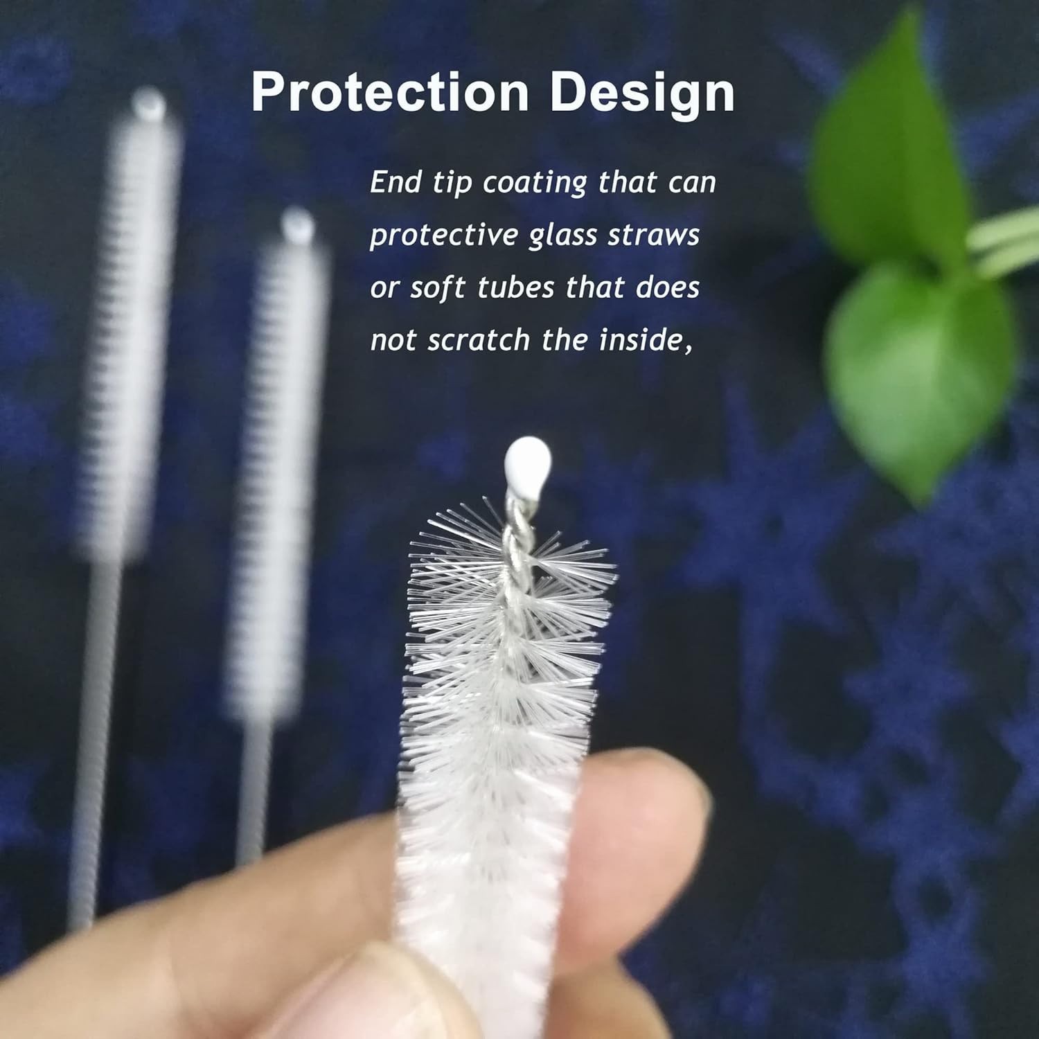 Wide Diameter 12mm Straw Cleaning Brushes – 10 Durable Brushes in Gift Bag