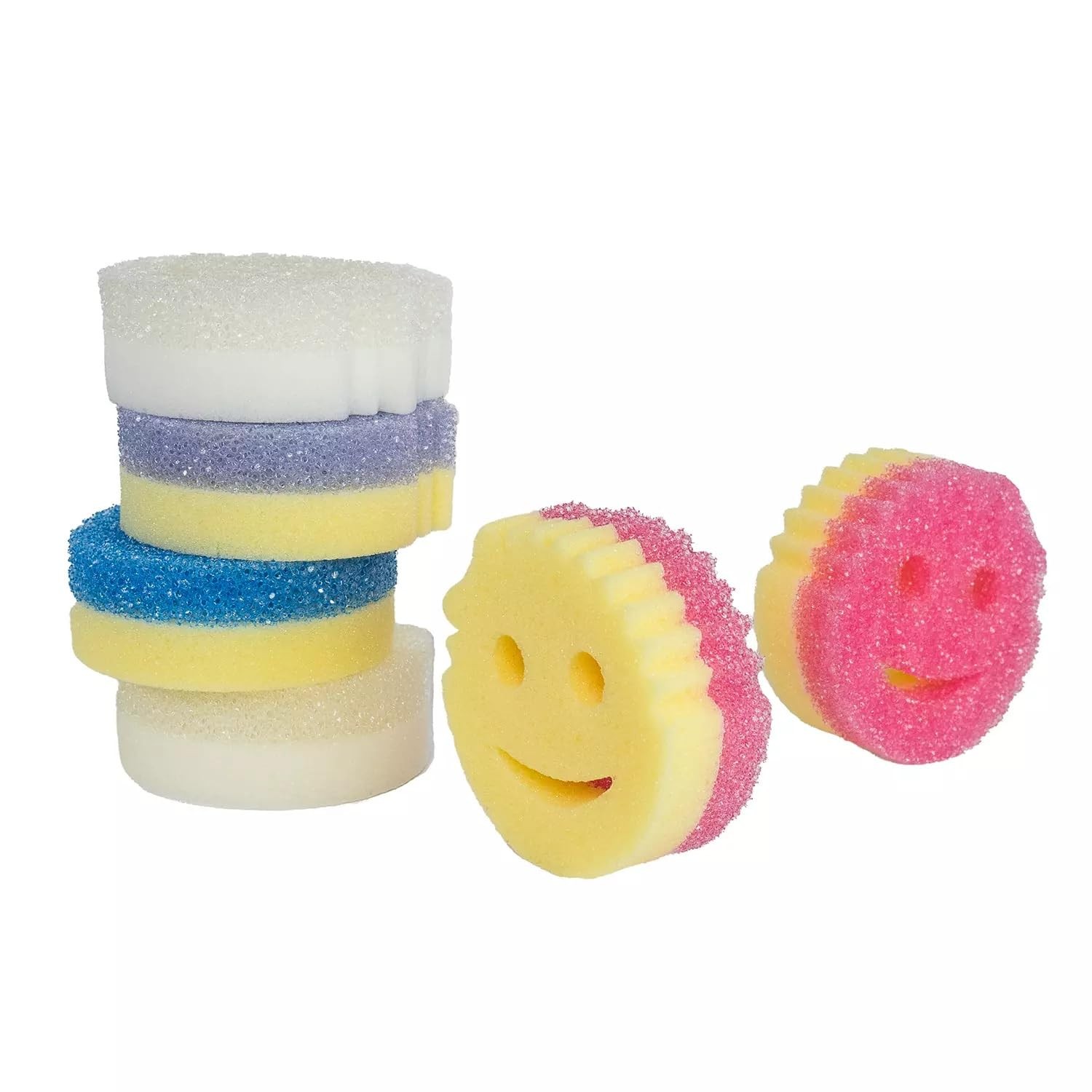 Scrub Mommy Sponges, Multiple Colors, 6 Count