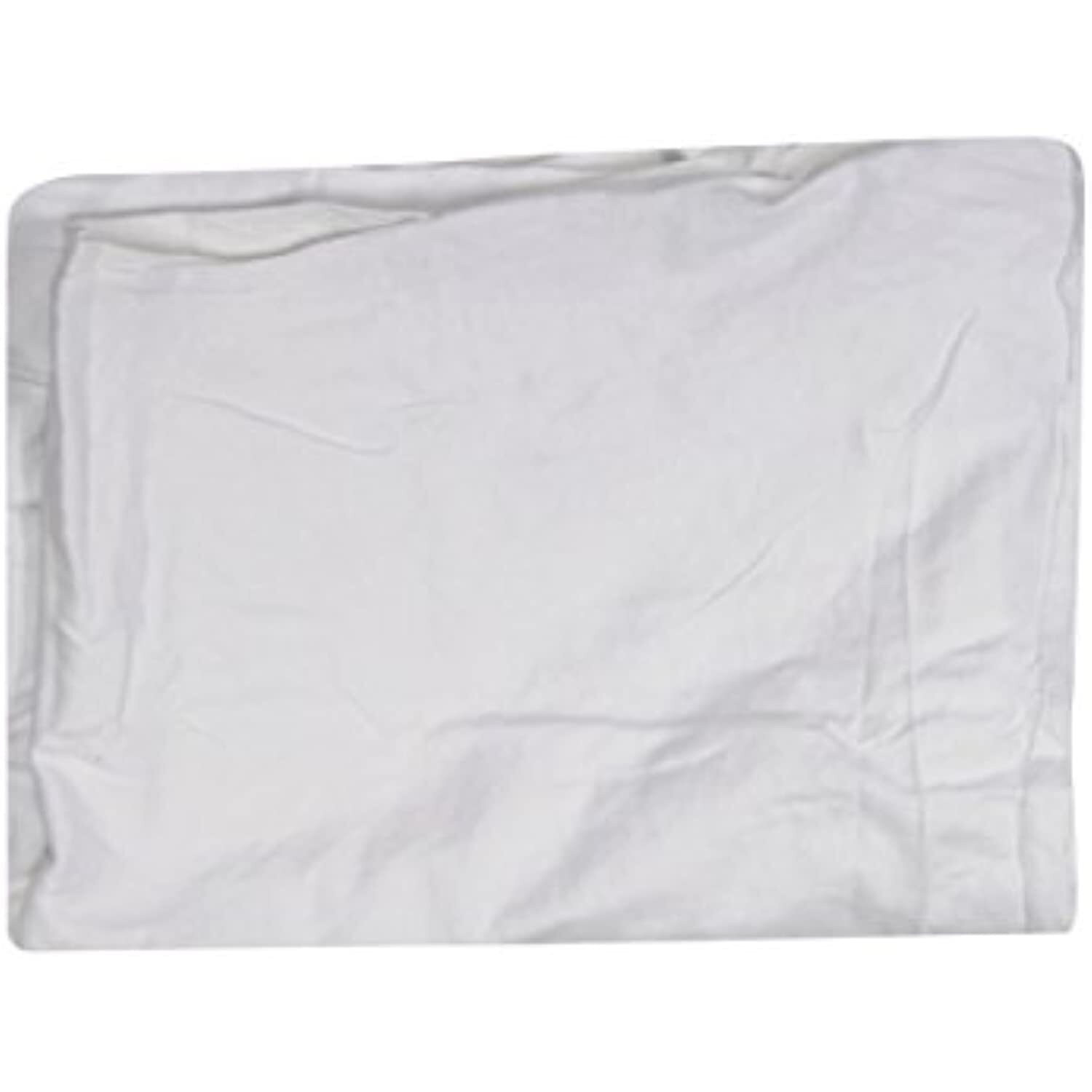 Trimaco 10817 4lb Box SuperTuff White T-Shirt Knit Rags