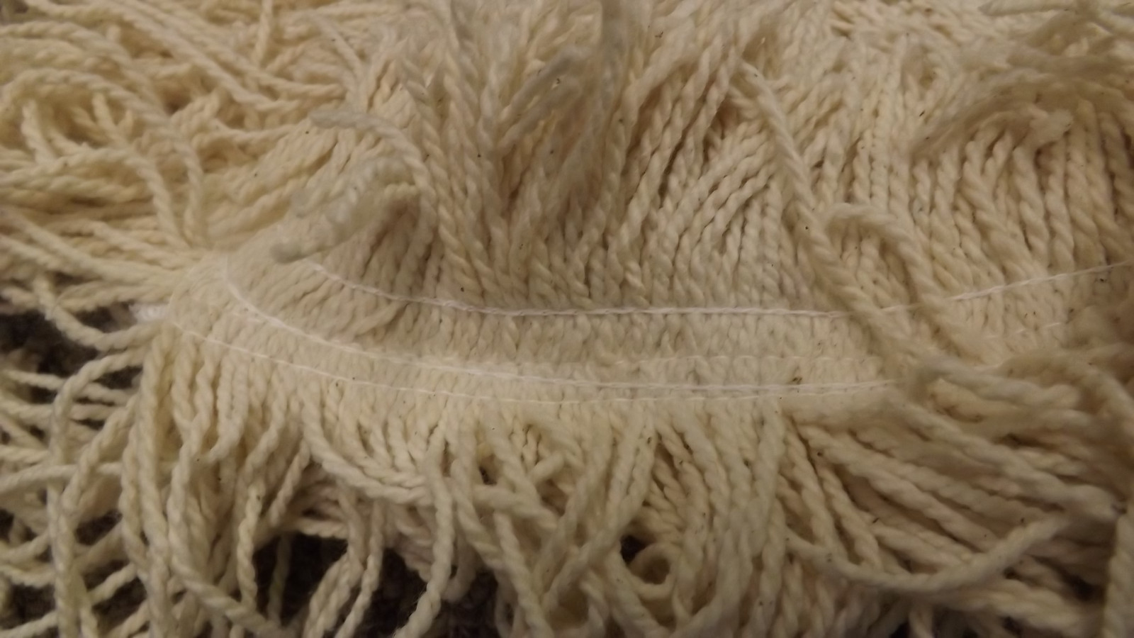 Algoma 18 ” Industrial Dust Mop Refill Head USA MADE Fringe, Nautral Cotton