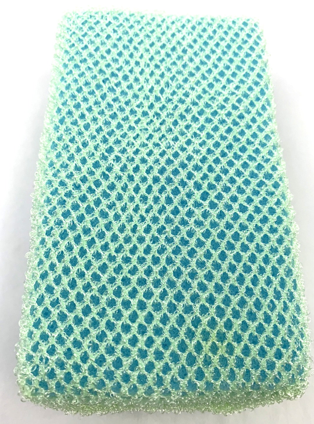 2-pack Japanese Bath Scrub Net Sponge Blue/White