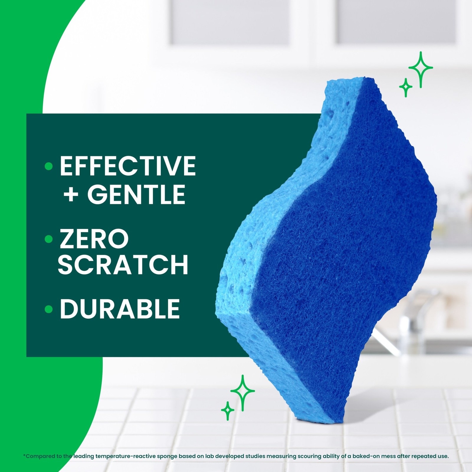 Scotch-Brite Non-Scratch Zero Scratch Scrub Sponges 9pk
