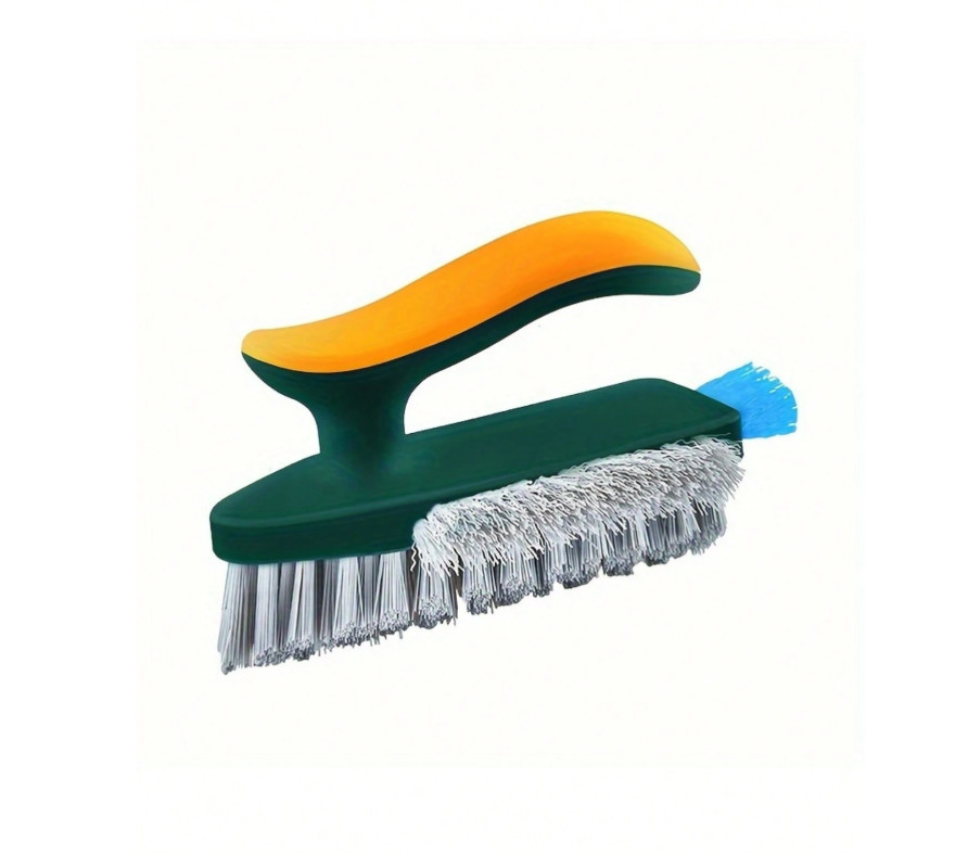 1 pc 2‑in‑1 crevice cleaning brush –multi‑functional handheld home cleaning tool