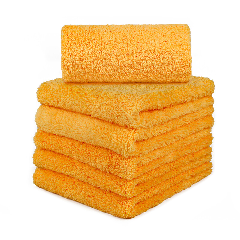 6 Pcs Carcarez Microfiber Towel Wash Auto Car Home Cleaning Wash Clean Cloth