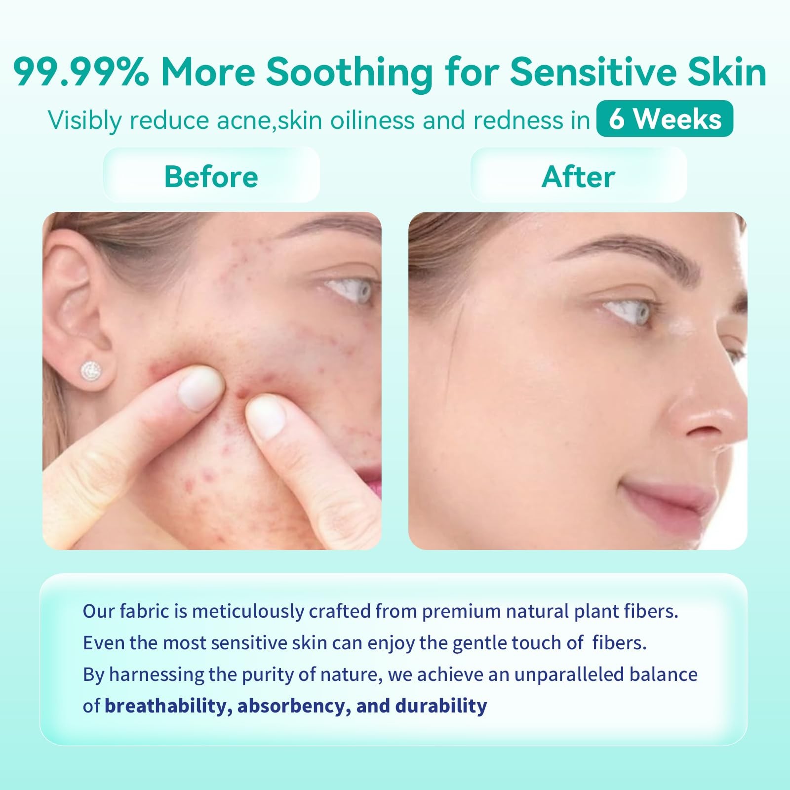 Face Towels, 10″×12″ Disposable Towel, 50 Count (Pack of 3)