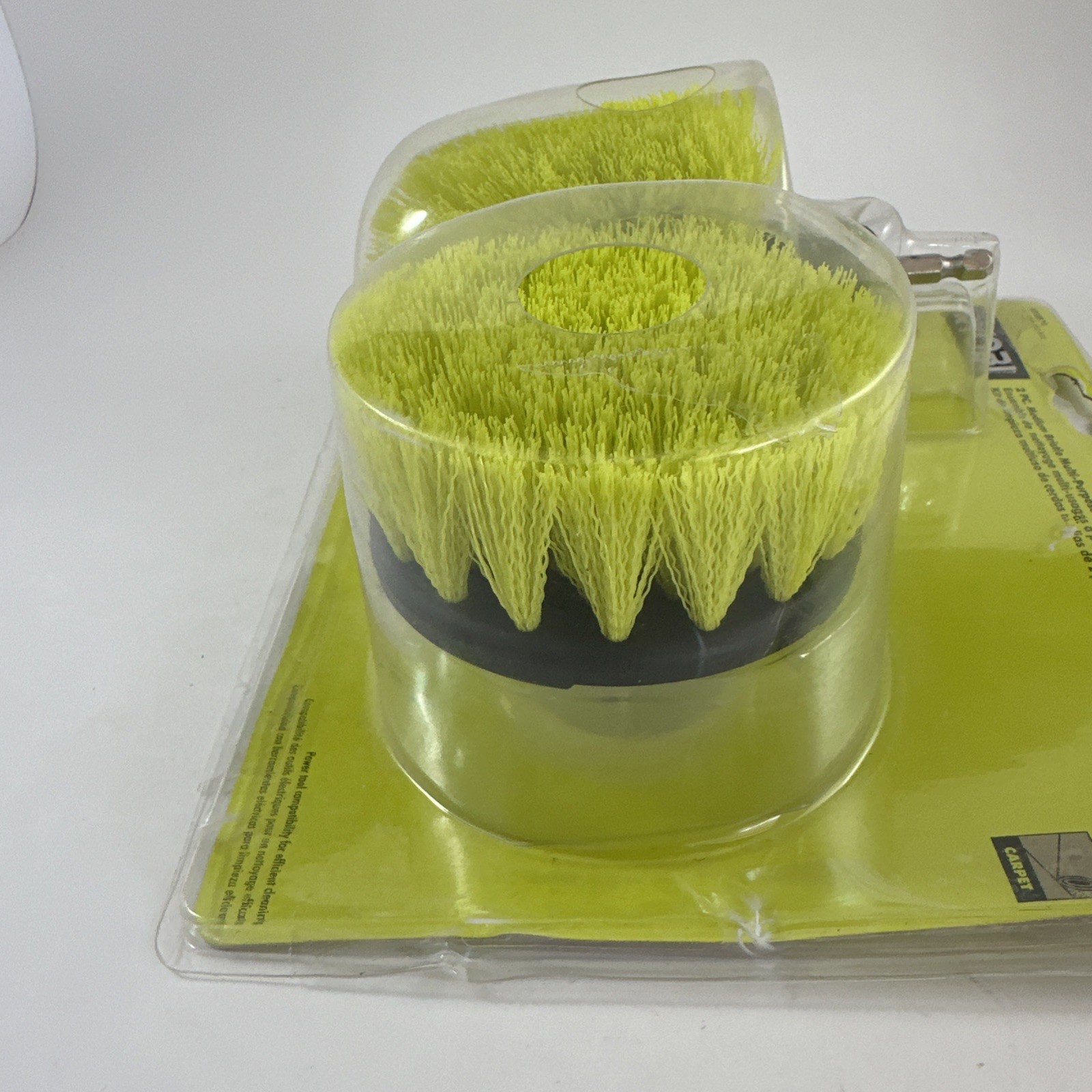 RYOBI A95MP1 Medium Bristle Multi-Purpose Cleaning Kit 2 Pc Open Box New