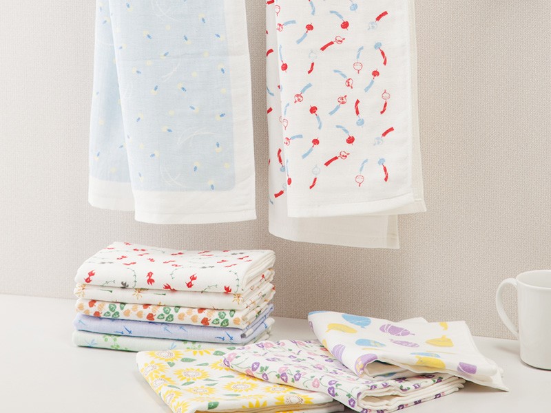 Japanese Hand Towel (Senshu Osaka Towel – Sakura) Cotton Towel/Made in Japan