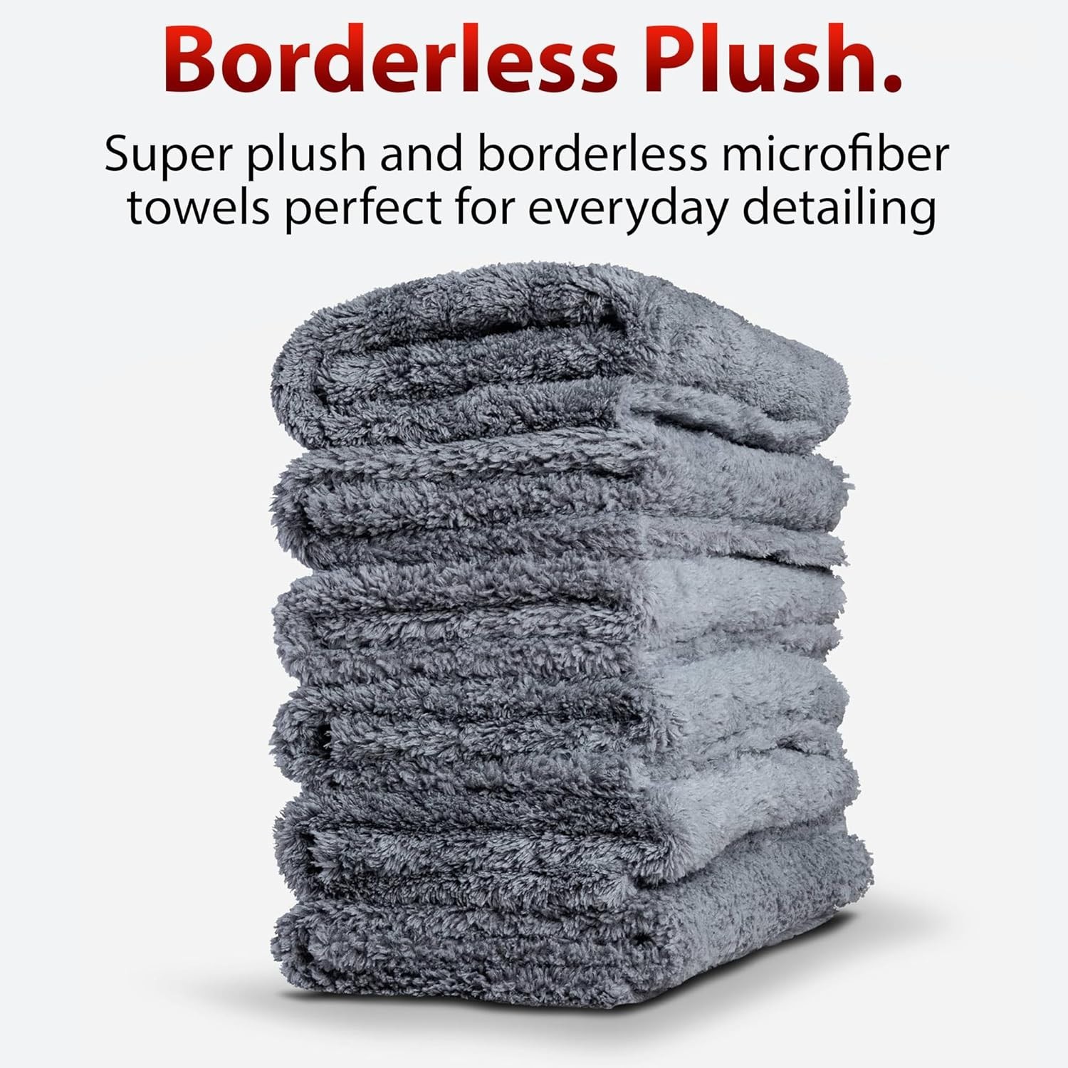 Ultra-Soft Microfiber Towel Set 6pk – 480gsm for Scratch-Free Car and Home Care