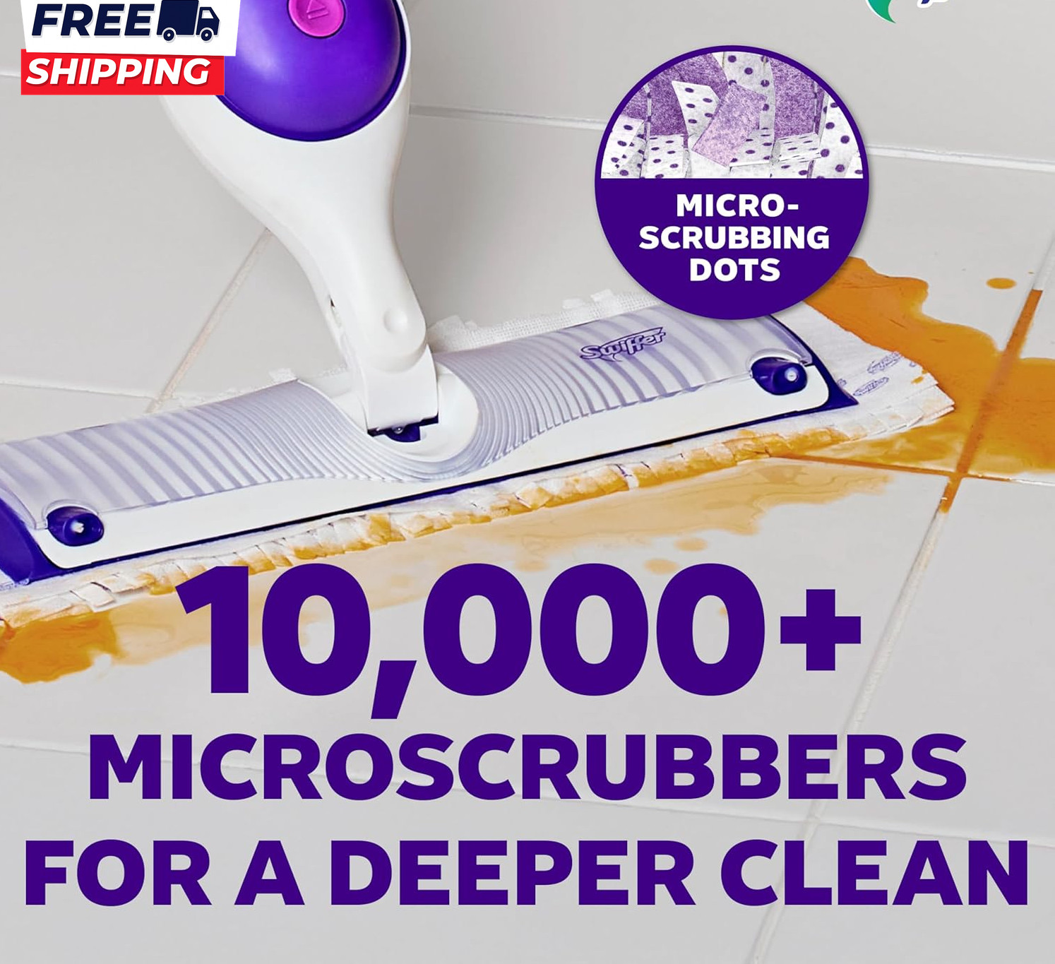 Powermop Multi-Surface Mop Kit for Floor Cleaning Fresh Scent Mopping Kit