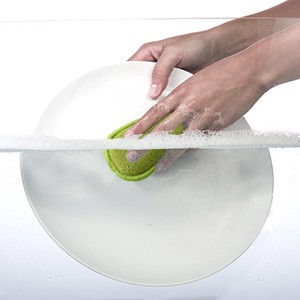 12 Pack Multi-Purpose Scrub Sponges for Kitchen Non-Scratch Microfiber Sponge