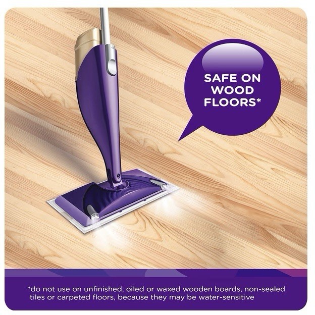 Swiffer WetJet Hardwood Floor Cleaner Refill Pads, 24 Count, Multi-Surface