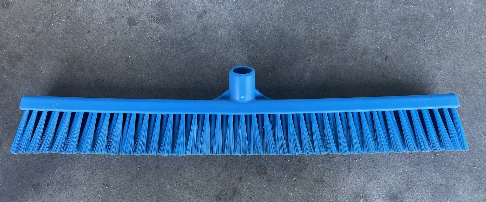 Vikan Blue Cleaning Tool Set w/ Handle: Broom Heads, Dustpan, Squeegee, Brush