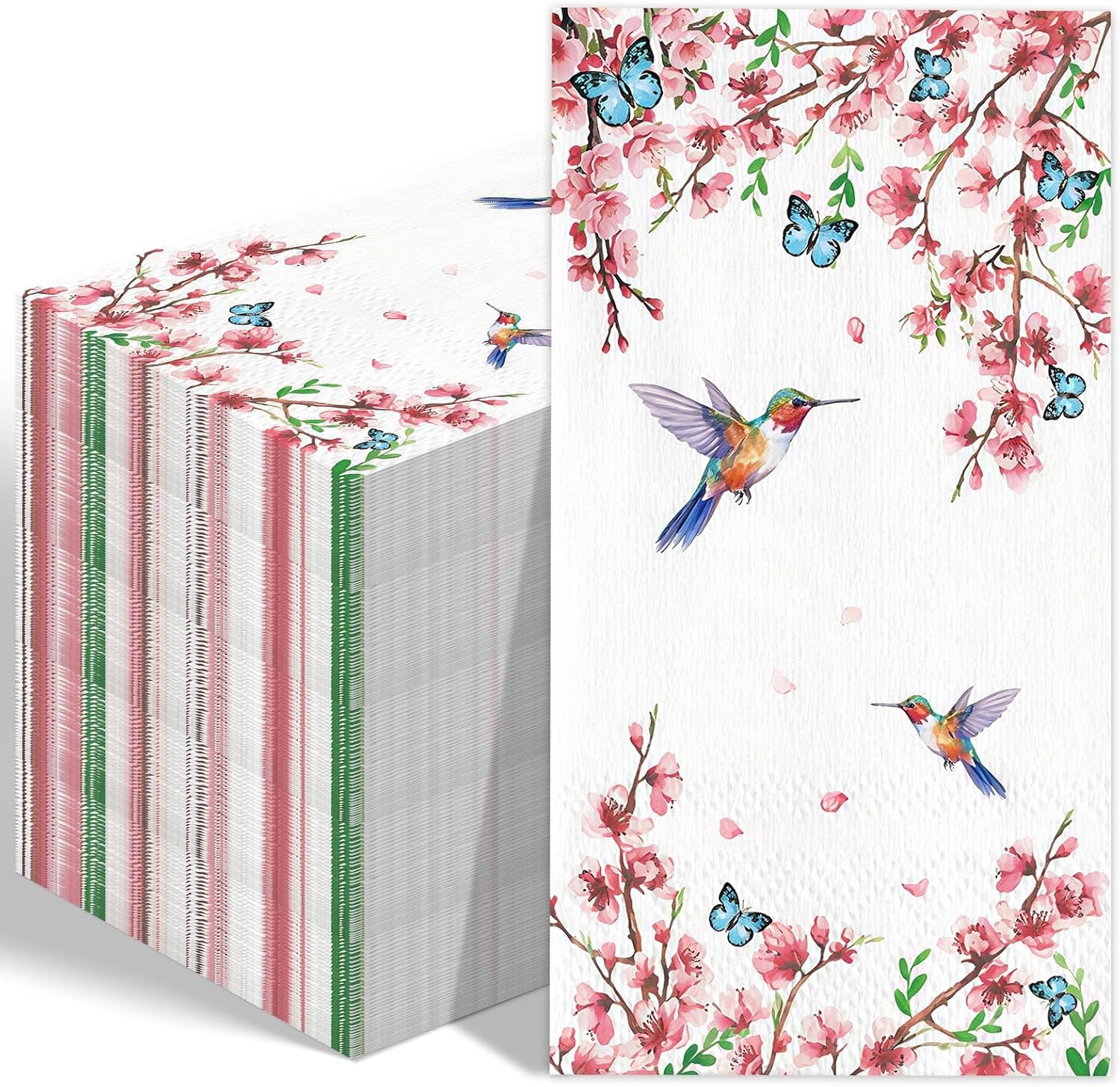 50 Count Disposable Bathroom Hand Towels, Paper Guest Towels for Bathroom,