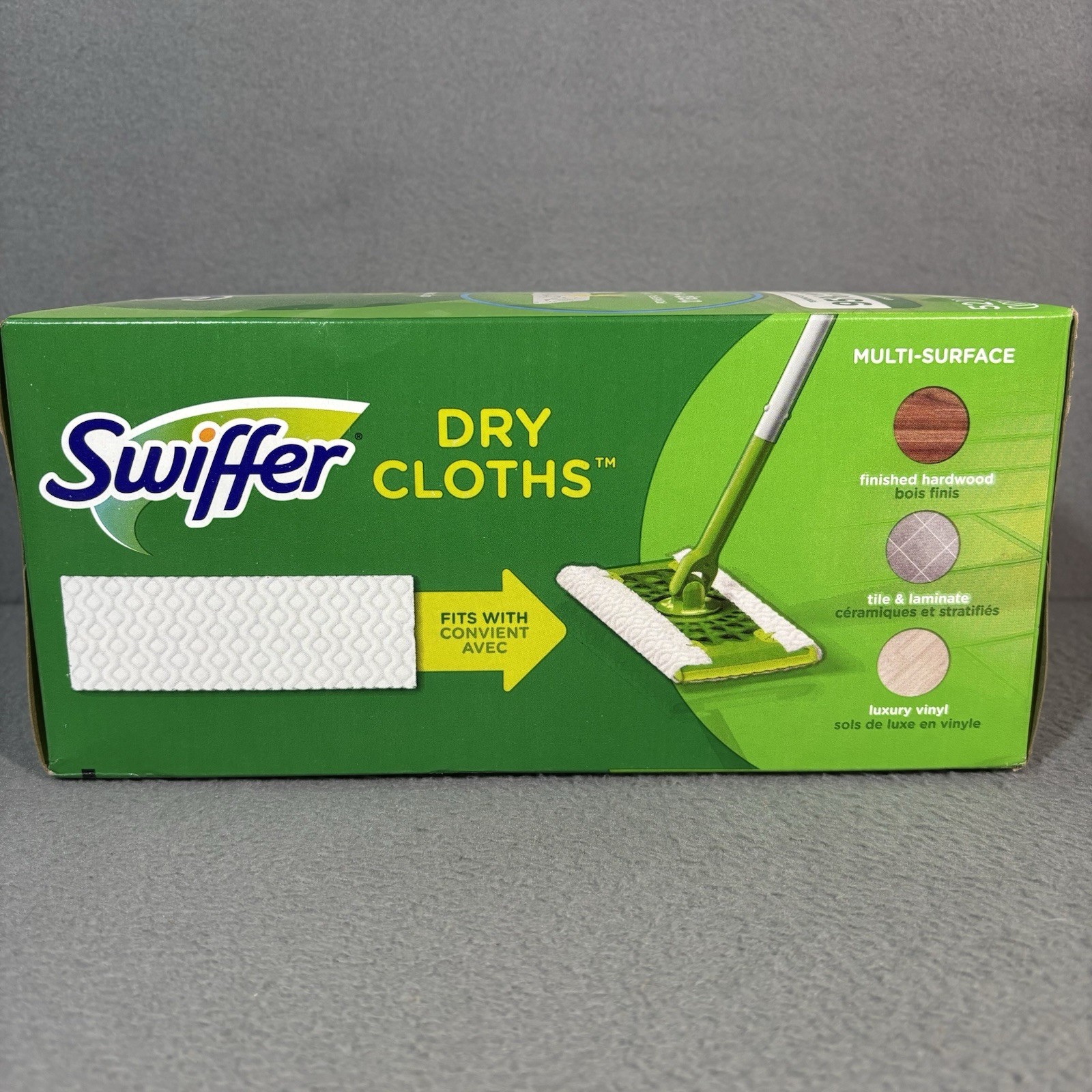 Swiffer Sweeper Dry Sweeping Cloths Unscented 52 In Pack Trap Lock Dust Free
