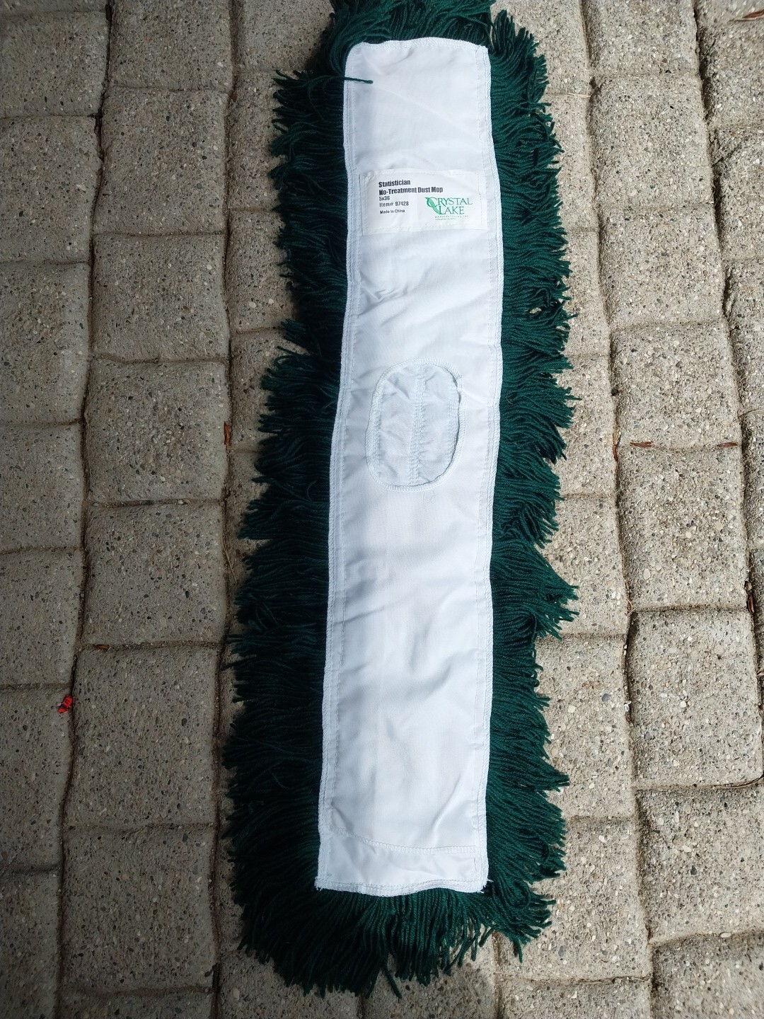 Industrial Dust Mop refill 5X36″ Replacement Green