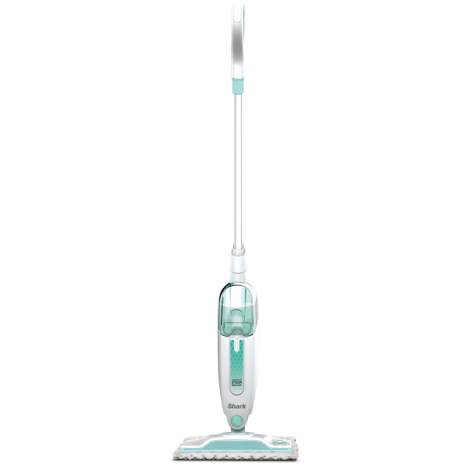 Steam Mop Home Living Room W/ Removable Water Tank Lightweight Corded Electric