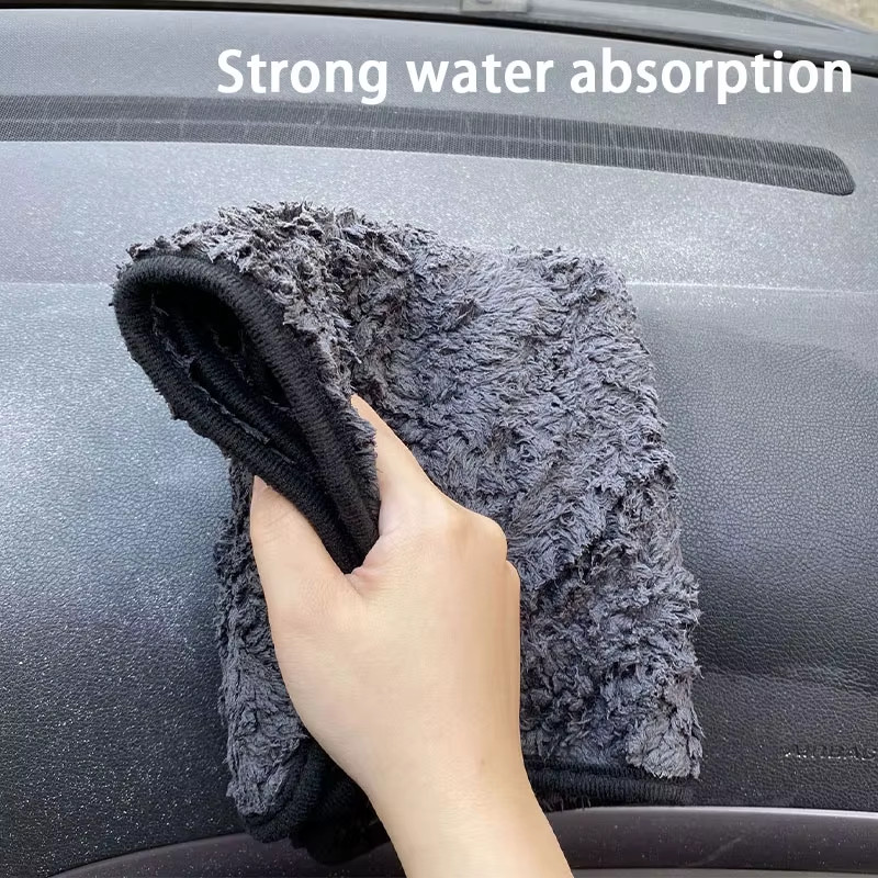 SEAMETAL 1200GSM Microfiber Car Wash Towel – Ultra Absorbent & Soft