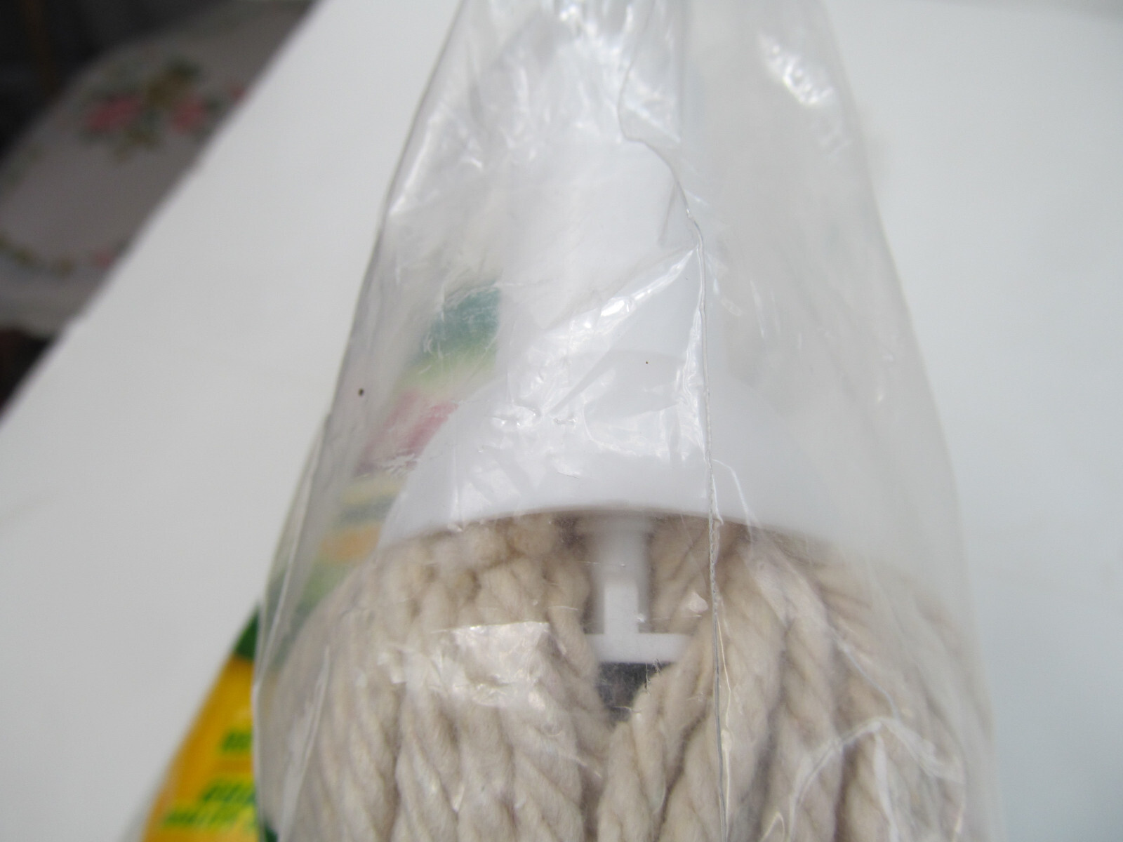 2 Cotton Floor Mop Head Refill Replacement Cleans Vinyl Ceramic Tile Libman F