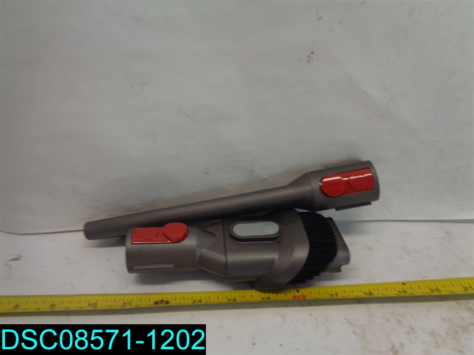 Crevice Tool Vacuum Hose Attachment’s Gray and Red