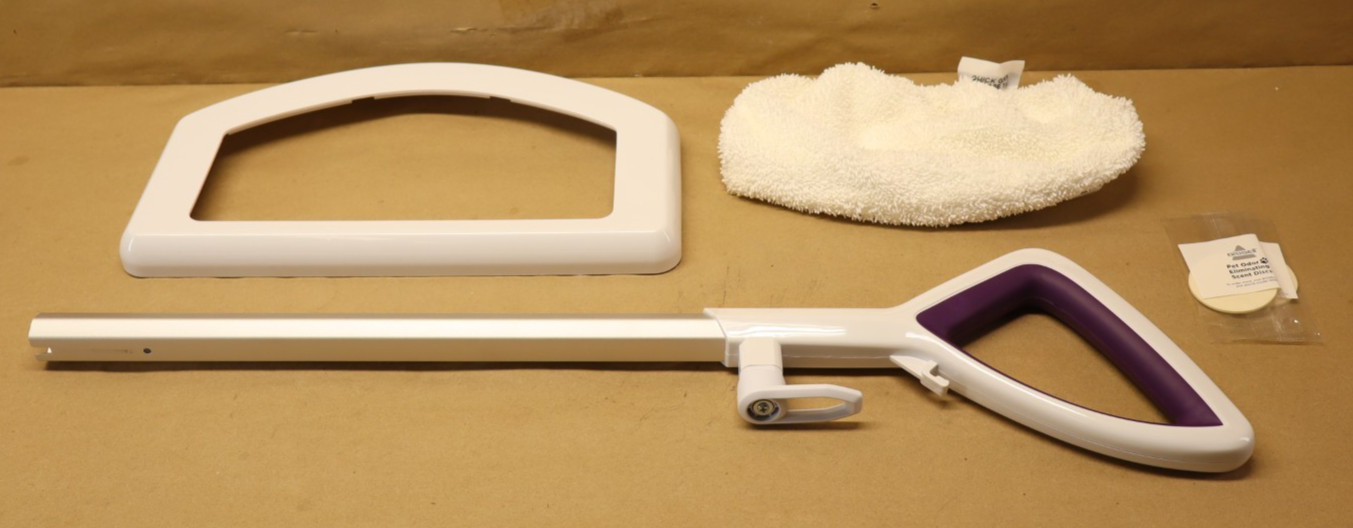 BISSELL PowerFresh Cordless Steam Mop 19404 New Open Box Missing Scrubby Pad