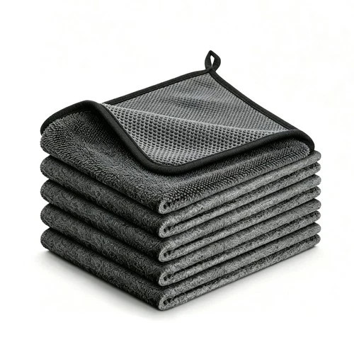 5 Pack Genie Magic Cloth Multi-Purpose Reusable Cleaning Towels Home & Car Use