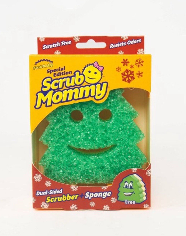 Scrub Mommy Winter Shape Holiday Christmas Tree Special Edition New In Box