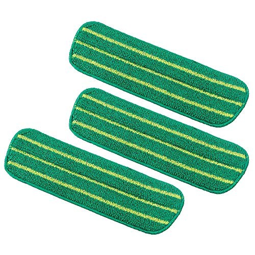 Libman Freedom Spray Mop Refills, 3 Pack, Green