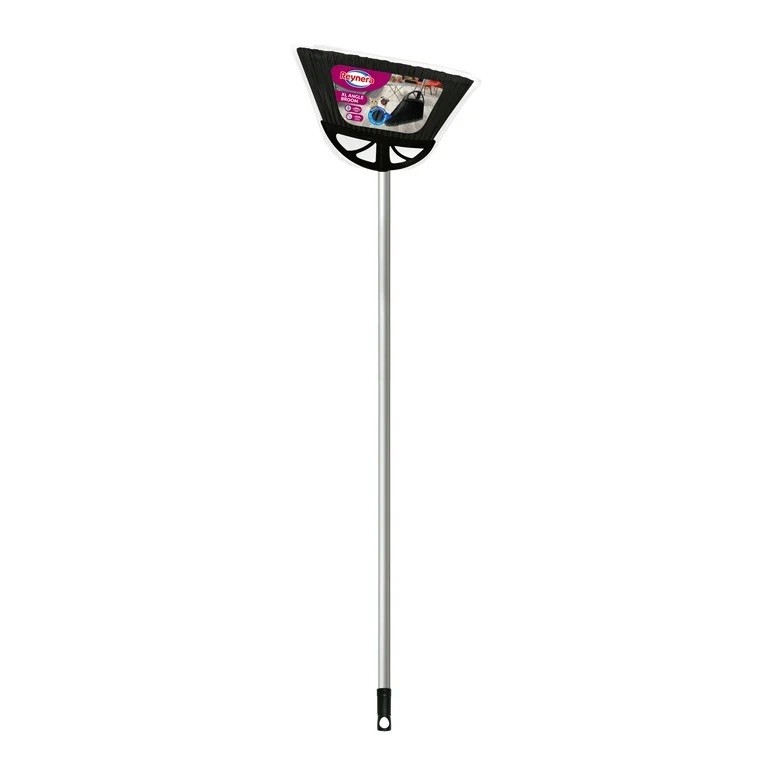 Reynera XL Angle Broom, 13 in, Black, 1 Count