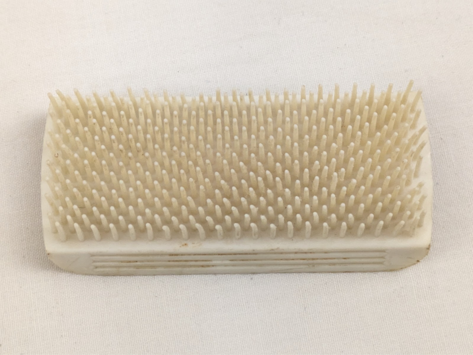 Empire Vegetable & Hand Brush Vintage White Plastic Scrubbrush Good Housekeeping