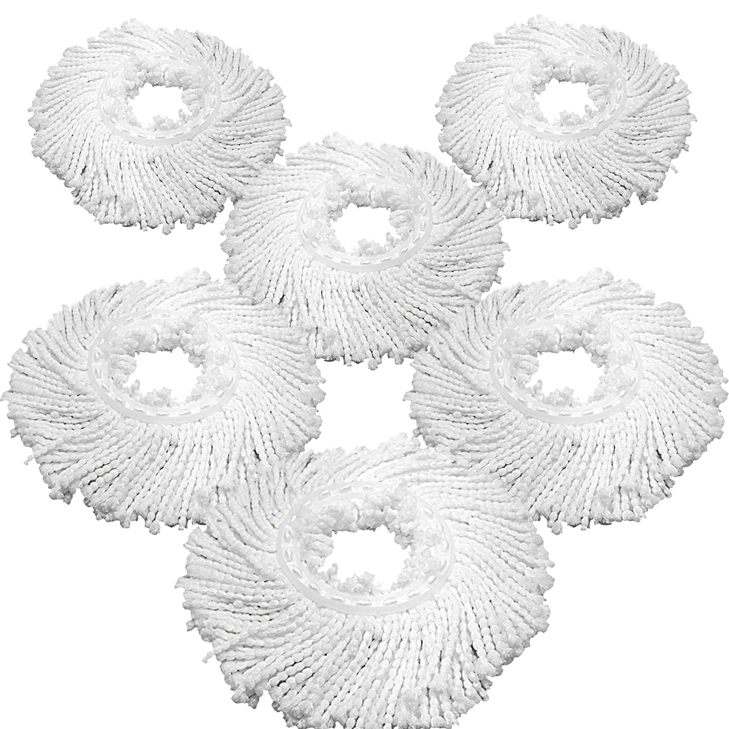 Spin Mop Refill for Revolution by LOLA – Braided Pad Machine Washable