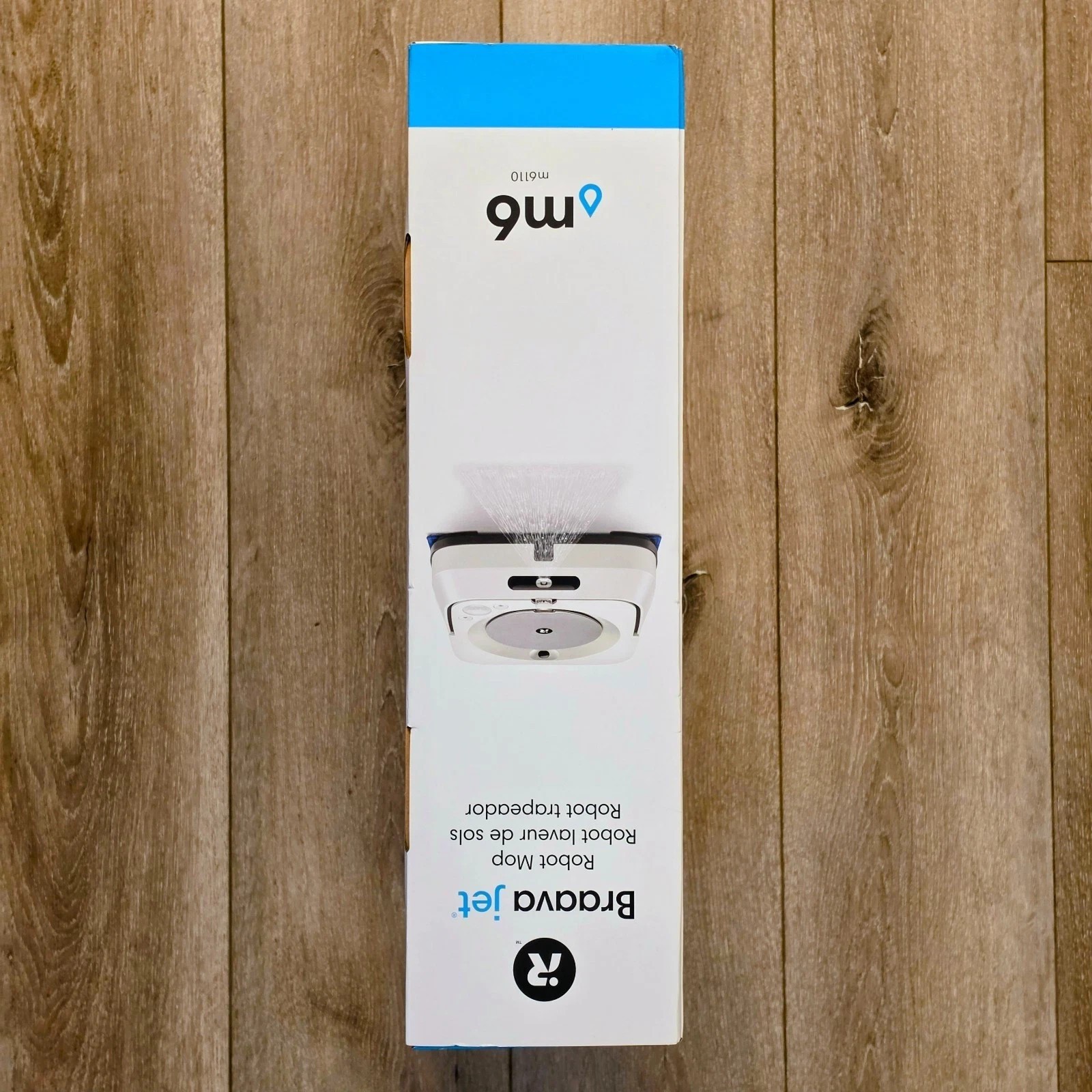 ✨BRAND NEW✨ iRobot Braava Jet M6 M6110 Wi-Fi Connected Robot Mop – White
